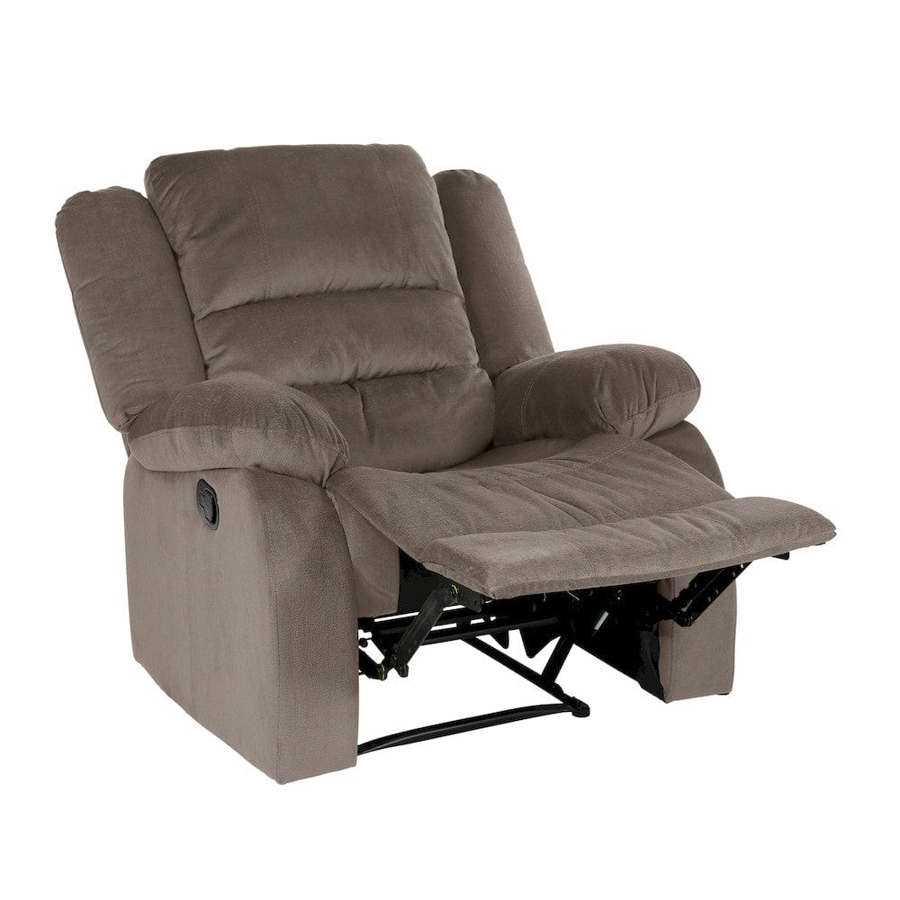Homelegance  - Jarita Reclining Chair in Chocolate - 8329CH-1  view 7