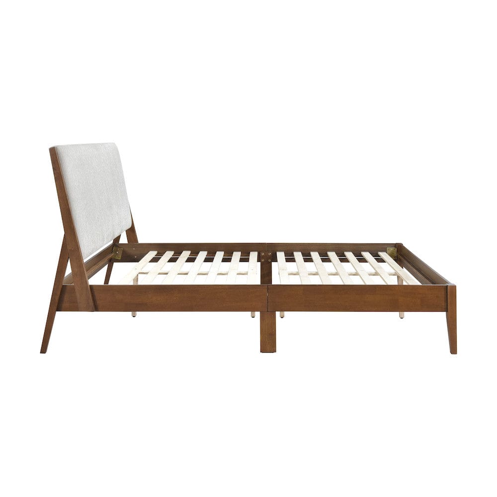 Homelegance  - Jasper Eastern King Platform Bed in Light gray - 1588K-1EK  view 7