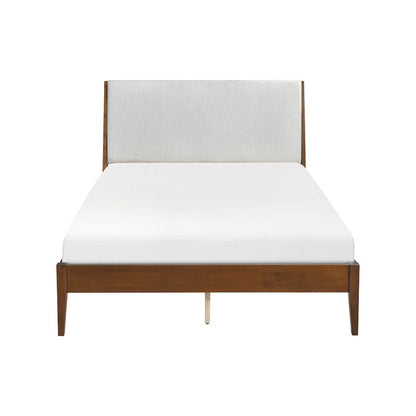 Homelegance  - Jasper Full Platform Bed in Light gray - 1588F-1  view 1