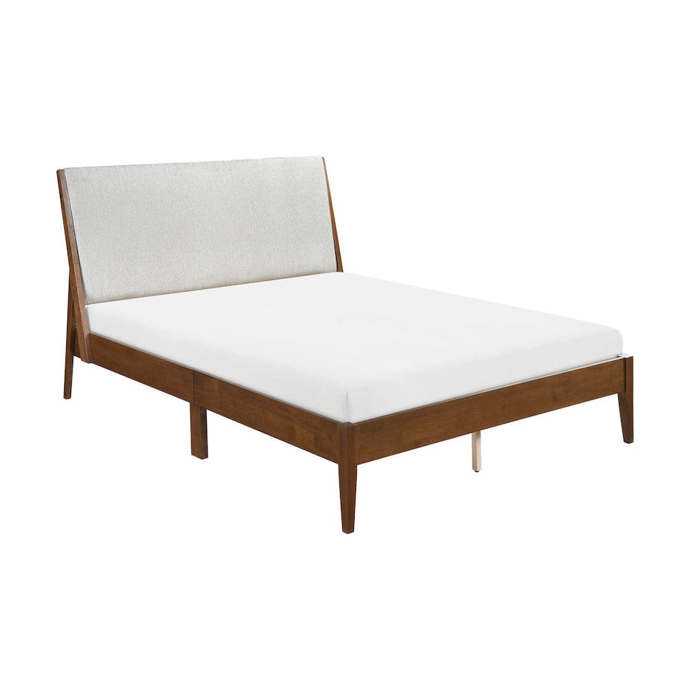 Homelegance  - Jasper Queen Platform Bed in Light gray - 1588-1  view 4