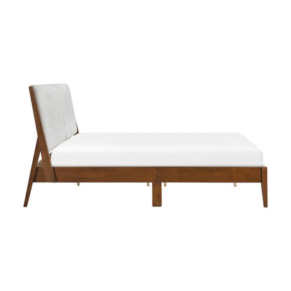Homelegance  - Jasper Queen Platform Bed in Light gray - 1588-1  view 6