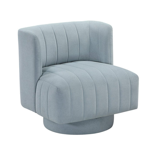 Homelegance  - Joyce Swivel Chair in Aqua blue - 1052AQ-1  view 1