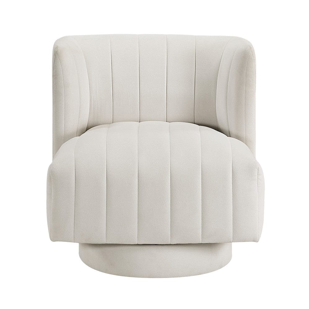 Homelegance  - Joyce Swivel Chair in Beige - 1052BE-1  view 1
