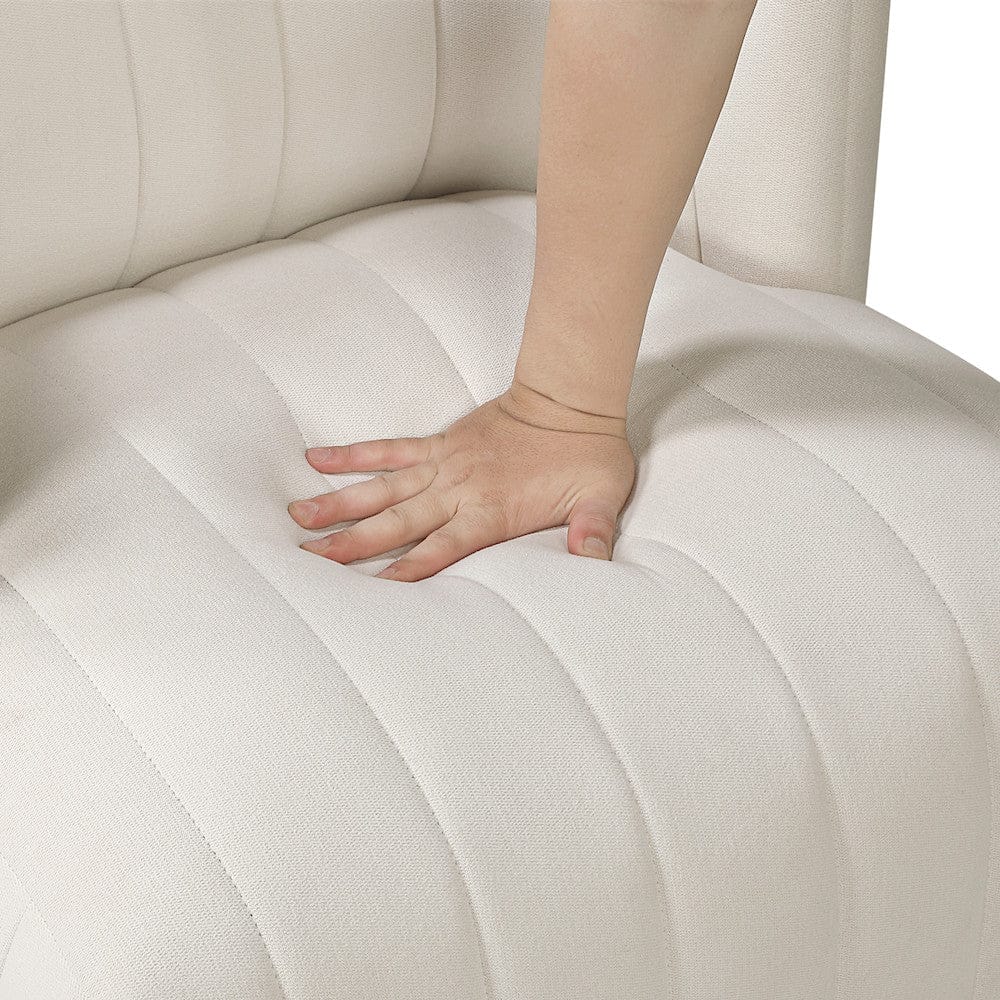 Homelegance  - Joyce Swivel Chair in Beige - 1052BE-1  view 7