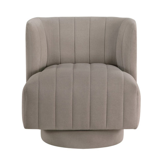 Homelegance  - Joyce Swivel Chair in Taupe - 1052TP-1  view 1