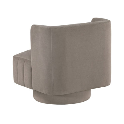Homelegance  - Joyce Swivel Chair in Taupe - 1052TP-1  view 4