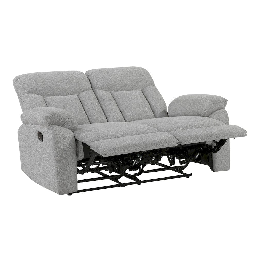 Homelegance  - Jules Double Reclining Love Seat in Gray - 8440GRY-2  view 4