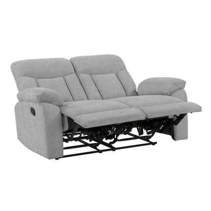 Homelegance  - Jules Double Reclining Love Seat in Gray - 8440GRY-2  view 4