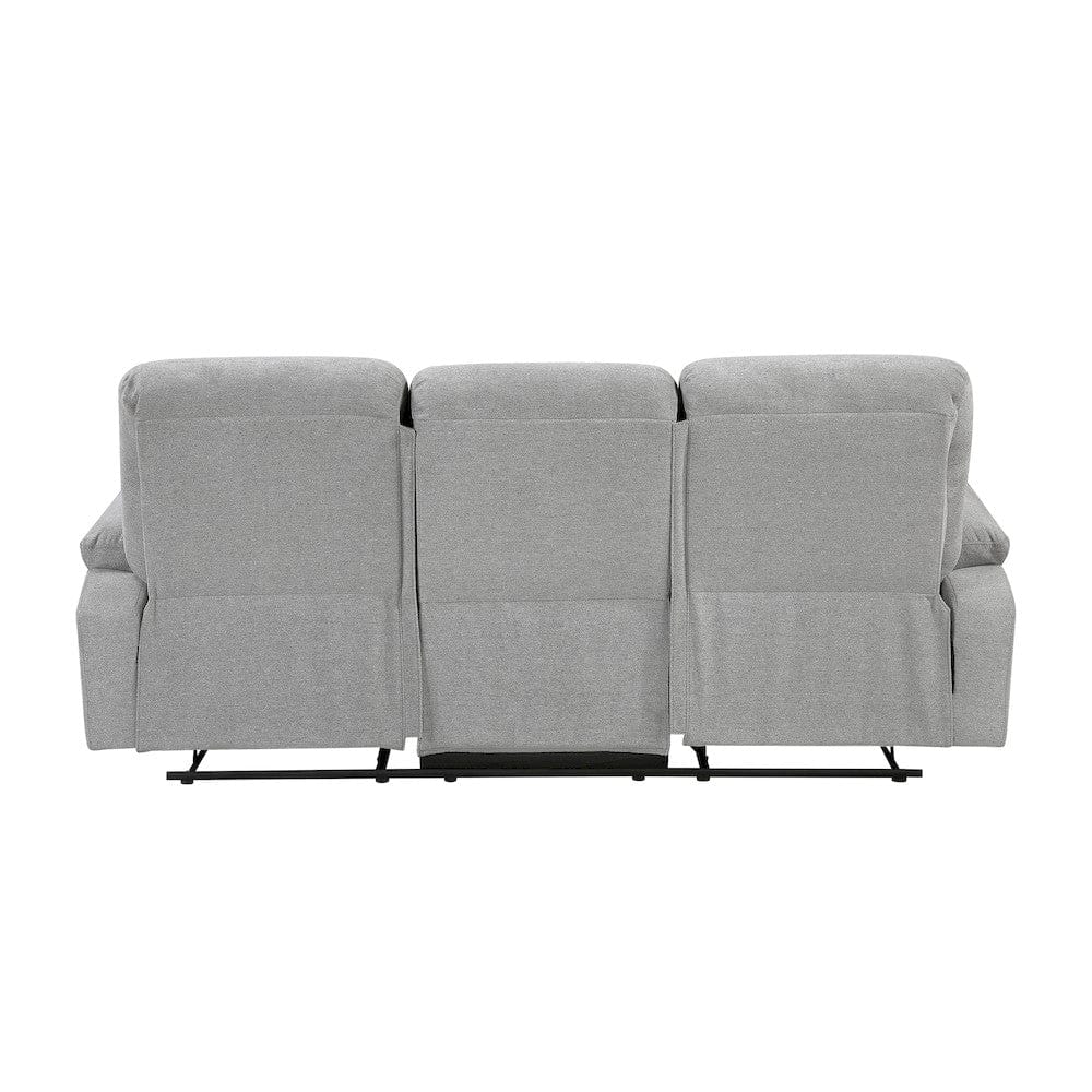 Homelegance  - Jules Double Reclining Sofa in Gray - 8440GRY-3  view 4