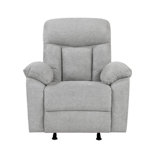 Homelegance  - Jules Rocker Reclining Chair in Gray - 8440GRY-1  view 1