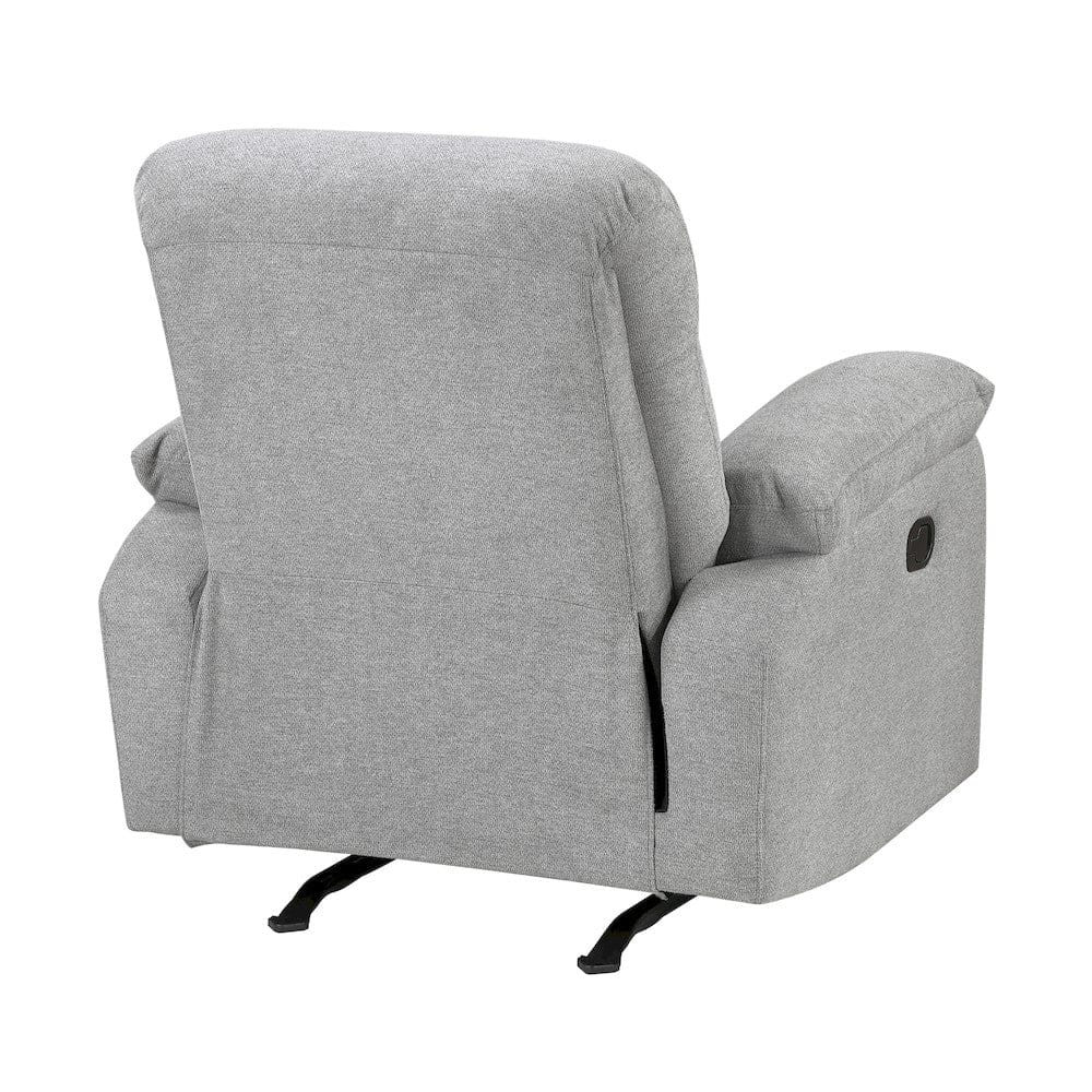 Homelegance  - Jules Rocker Reclining Chair in Gray - 8440GRY-1  view 7