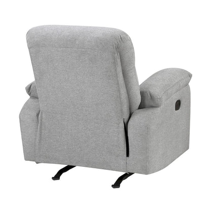 Homelegance  - Jules Rocker Reclining Chair in Gray - 8440GRY-1  view 7