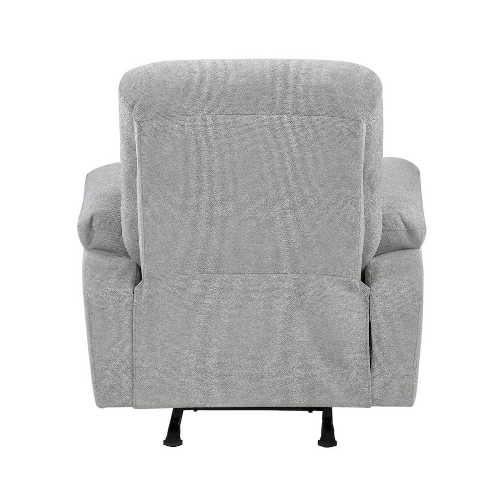Homelegance  - Jules Rocker Reclining Chair in Gray - 8440GRY-1  view 8