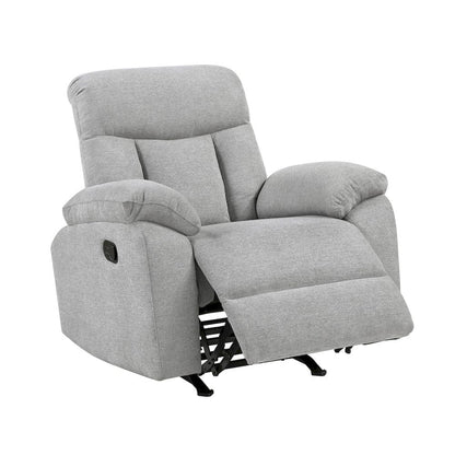 Homelegance  - Jules Rocker Reclining Chair in Gray - 8440GRY-1  view 9