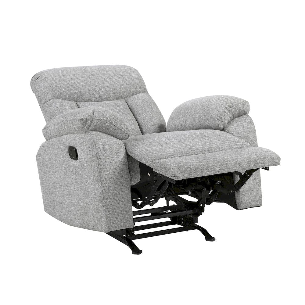 Homelegance  - Jules Rocker Reclining Chair in Gray - 8440GRY-1  view 10