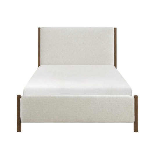 Homelegance  - Julian Full Platform Bed in Beige - 1587F-1x  view 1
