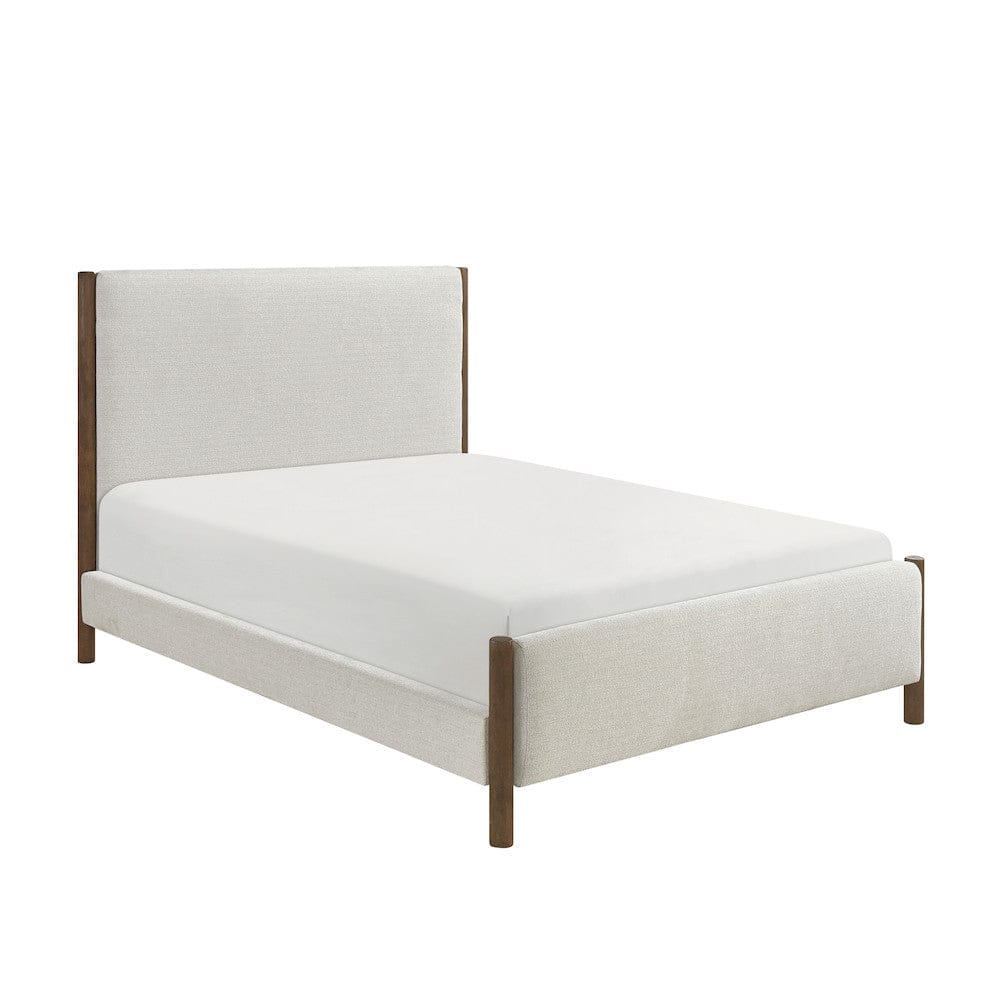 Homelegance  - Julian Full Platform Bed in Beige - 1587F-1x  view 5