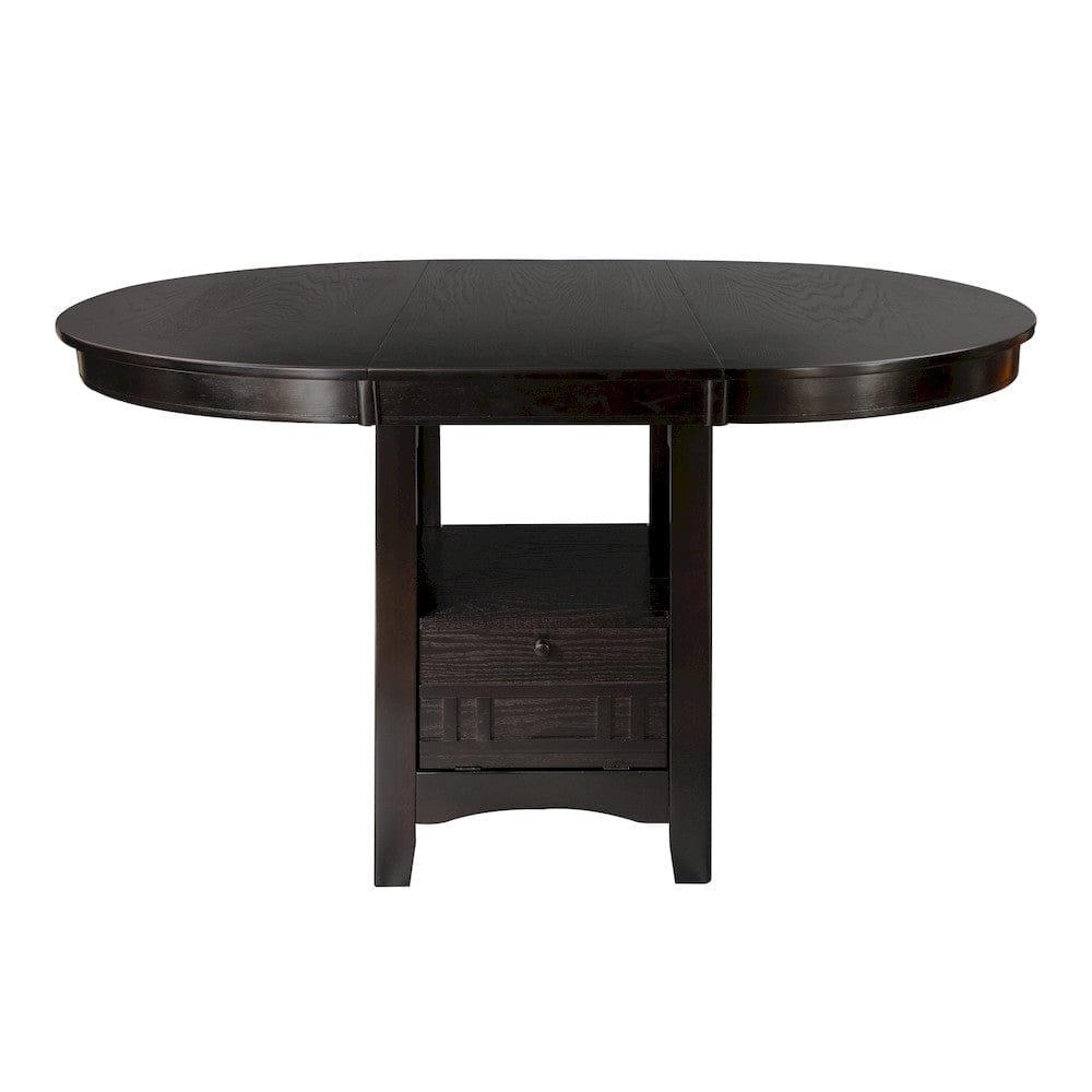 Homelegance  - Junipero Round / Oval Counter Height Table W/ Storage Base - 2423-36  view 1