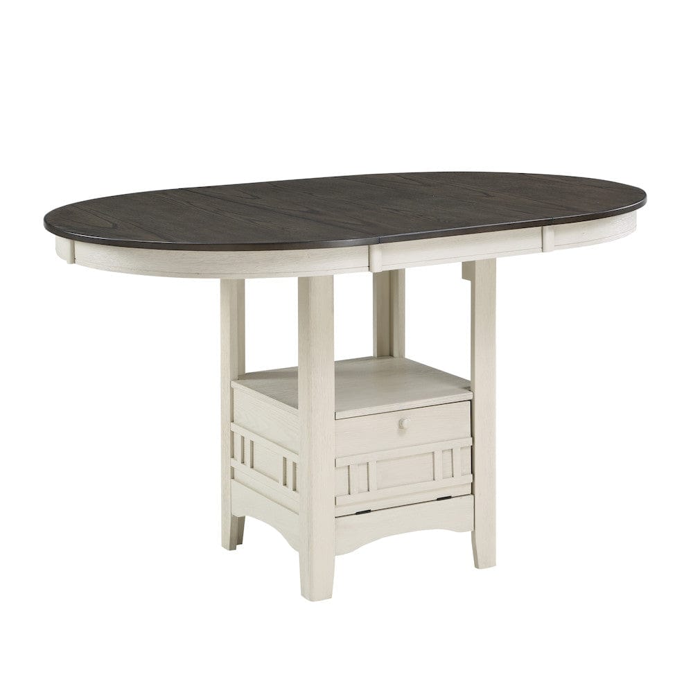 Homelegance  - Junipero Round / Oval Counter Height Table W/ Storage Base - 2423W-36  view 1