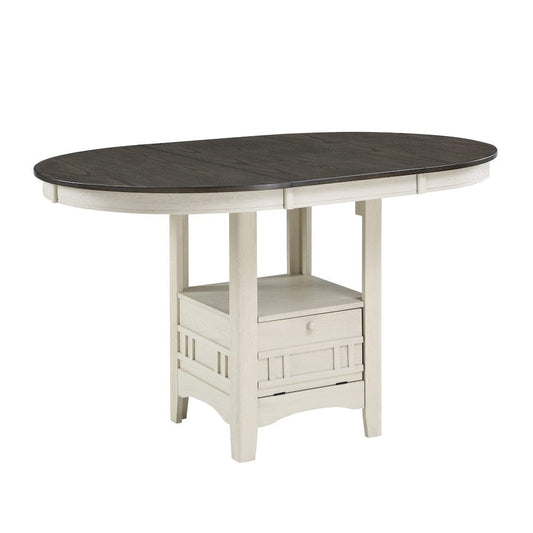 Homelegance  - Junipero Round / Oval Counter Height Table W/ Storage Base - 2423W-36  view 1