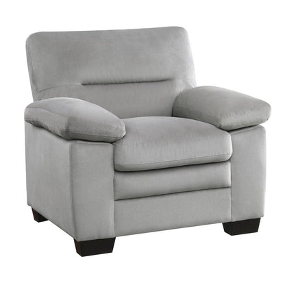 Homelegance  - Keighly Chair in Gray - 9328GY-1  view 2