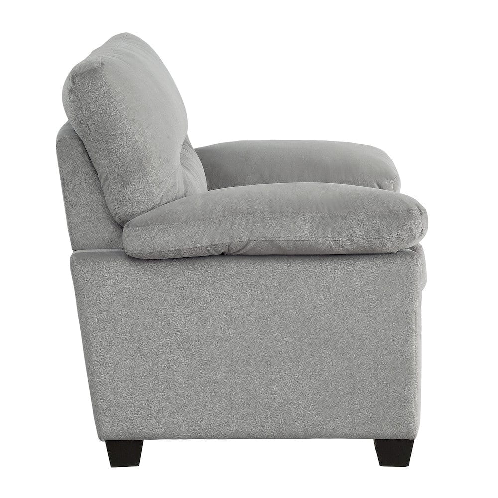 Homelegance  - Keighly Chair in Gray - 9328GY-1  view 3