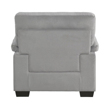 Homelegance  - Keighly Chair in Gray - 9328GY-1  view 4