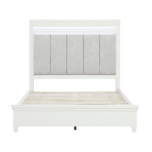 Homelegance  - Kidman Queen Bed in Gray - 1321-1x  view 2
