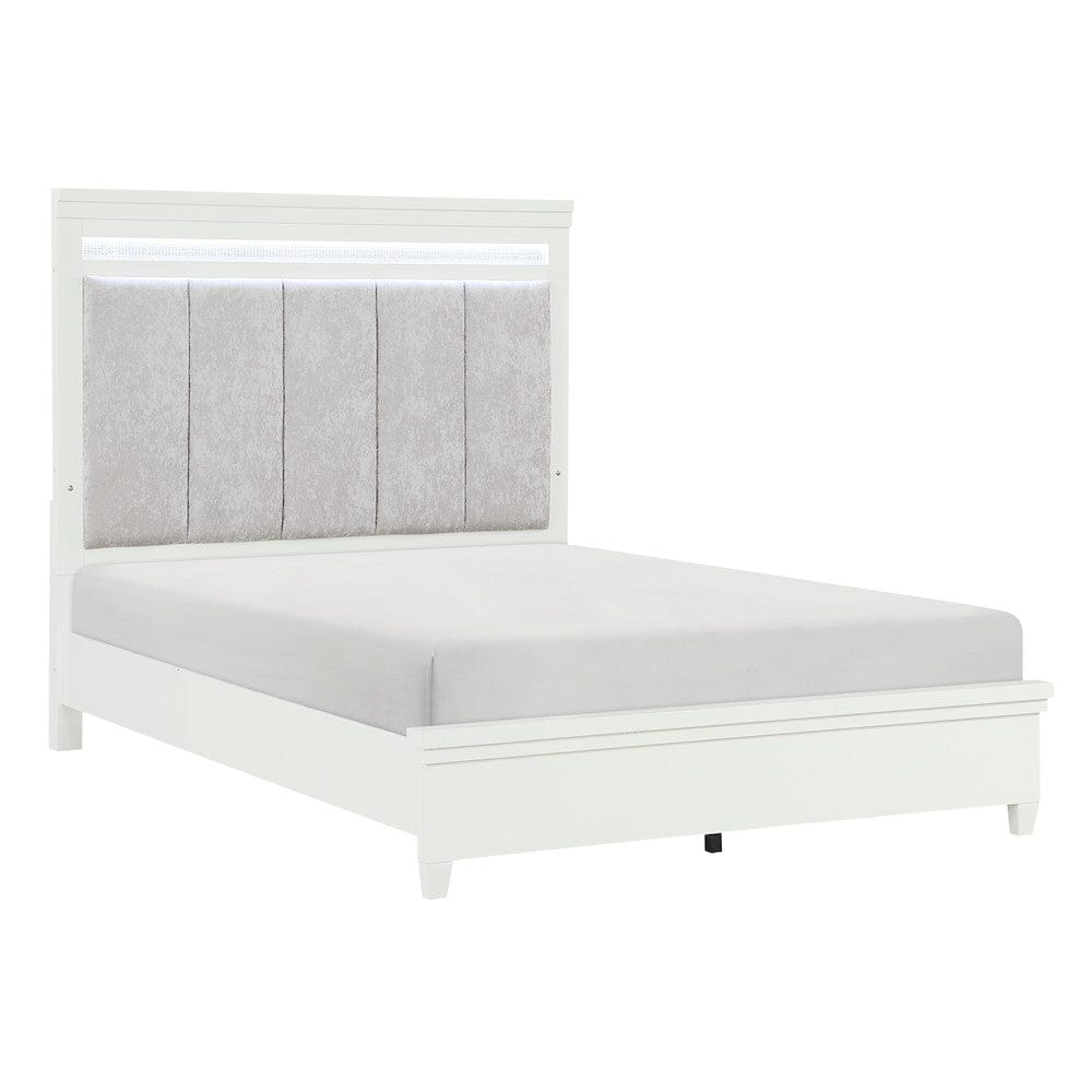 Homelegance  - Kidman Queen Bed in Gray - 1321-1x  view 3