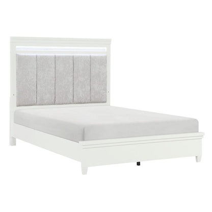 Homelegance  - Kidman Queen Bed in Gray - 1321-1x  view 3