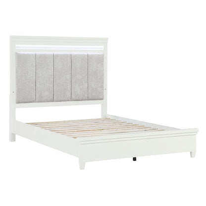 Homelegance  - Kidman Queen Bed in Gray - 1321-1x  view 4