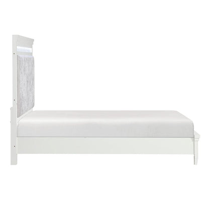 Homelegance  - Kidman Queen Bed in Gray - 1321-1x  view 5