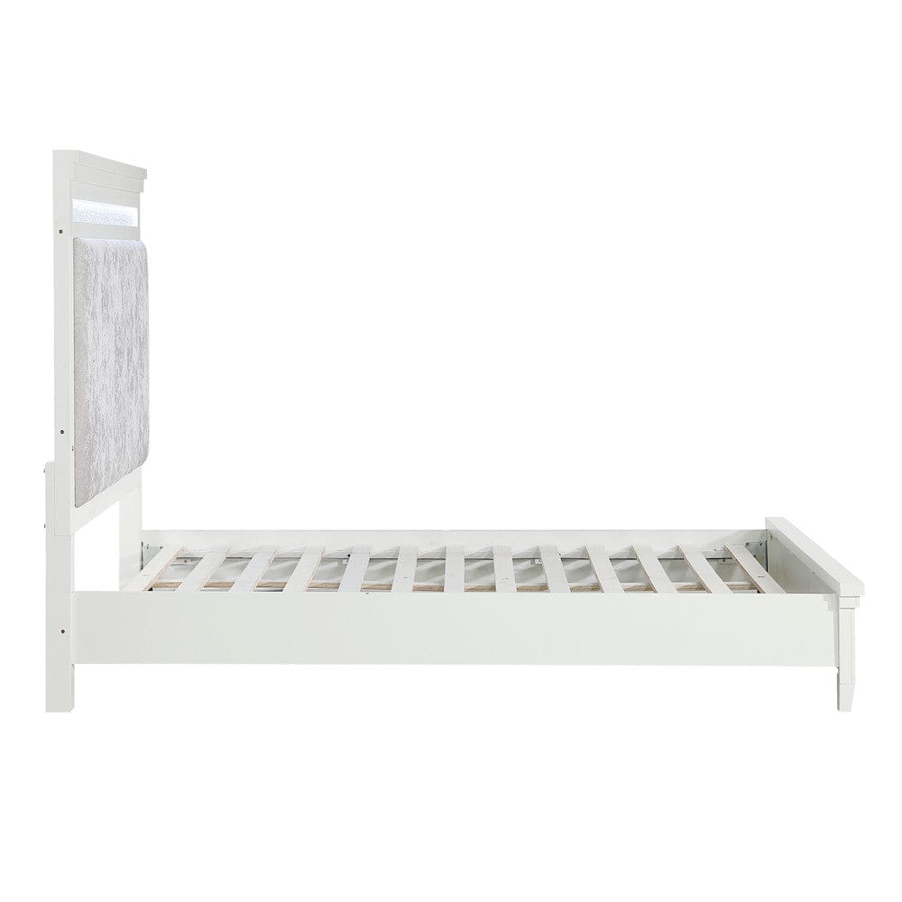 Homelegance  - Kidman Queen Bed in Gray - 1321-1x  view 6