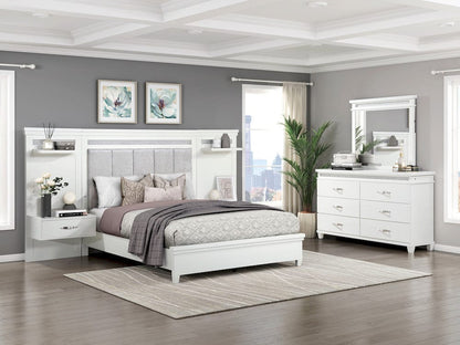 Homelegance  - Kidman Queen Bed in Gray - 1321-1x  view 9