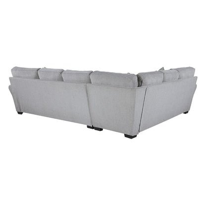 Homelegance  - Kieran 2-Piece Reversible Sectional in Gray - 9679GYxSC  view 10