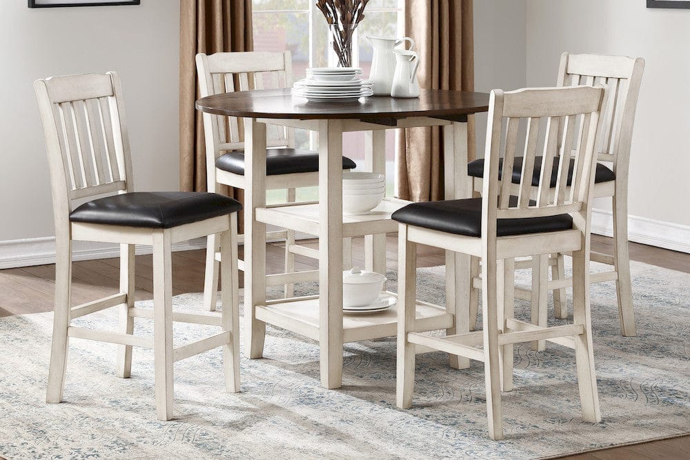 Homelegance  - Kiwi Counter Height Drop Leaf Table - 5162WW-36  view 4