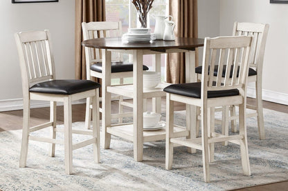 Homelegance  - Kiwi Counter Height Drop Leaf Table - 5162WW-36  view 4