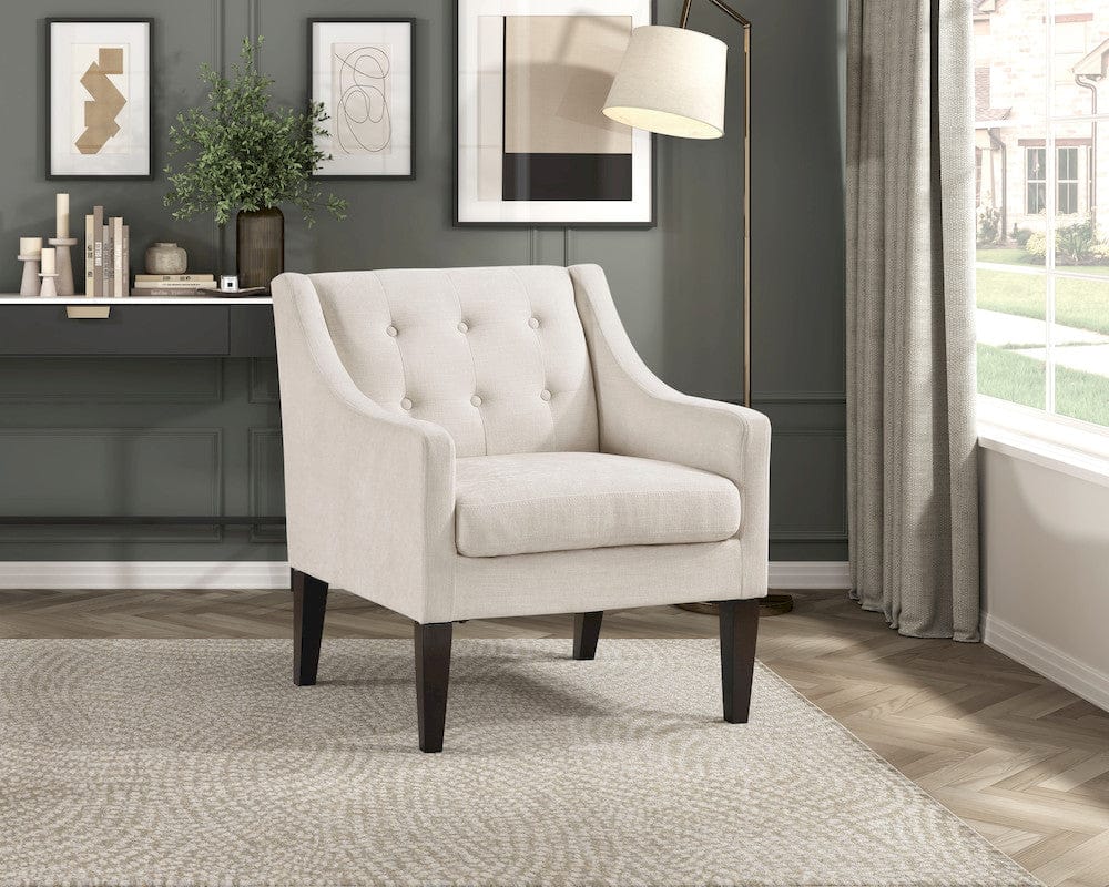 Homelegance  - Knox Accent Chair in Beige - 1004BEG-1  view 9