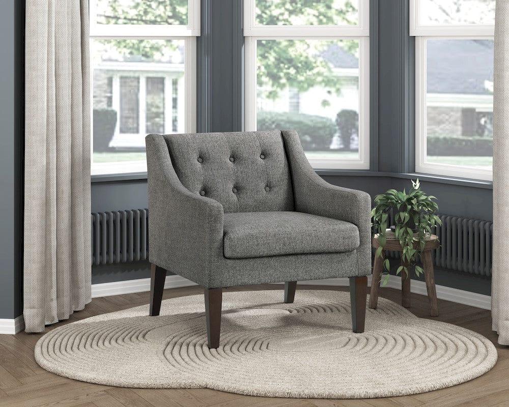 Homelegance  - Knox Accent Chair in Dark gray - 1004DGY-1  view 11