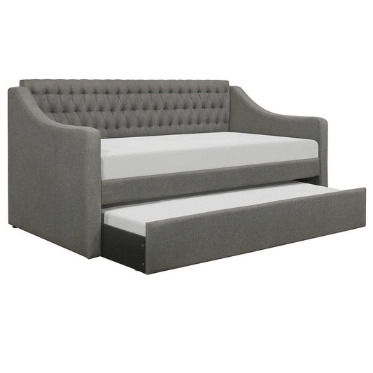 Homelegance  - LaBelle Daybed W/ Trundle in Gray - 4866DGx  view 2