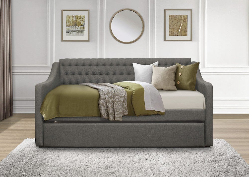 Homelegance  - LaBelle Daybed W/ Trundle in Gray - 4866DGx  view 3