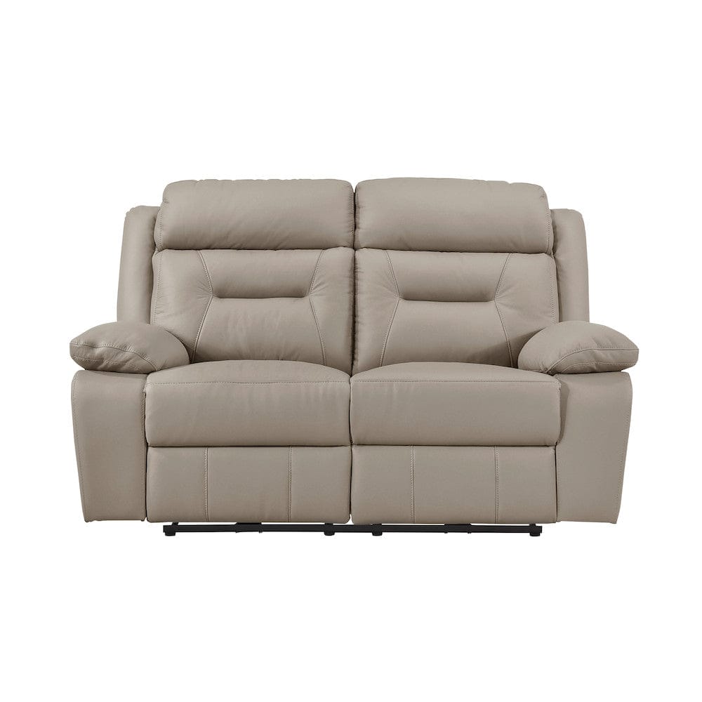 Homelegance  - Laconia Power Double Reclining Love Seat in Latte - 9629LTE-2PW  view 1