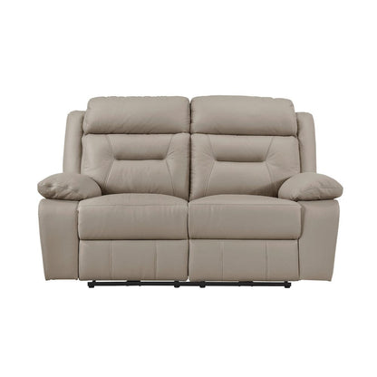 Homelegance  - Laconia Power Double Reclining Love Seat in Latte - 9629LTE-2PW  view 1