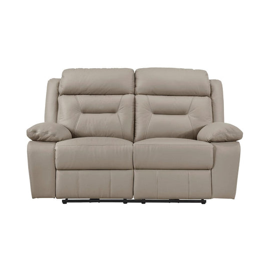 Homelegance  - Laconia Power Double Reclining Love Seat in Latte - 9629LTE-2PW  view 1