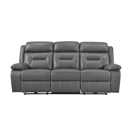 Homelegance  - Laconia Power Double Reclining Sofa in Dark gray - 9629DGY-3PW  view 1
