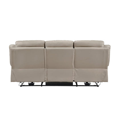 Homelegance  - Laconia Power Double Reclining Sofa in Latte - 9629LTE-3PW  view 3