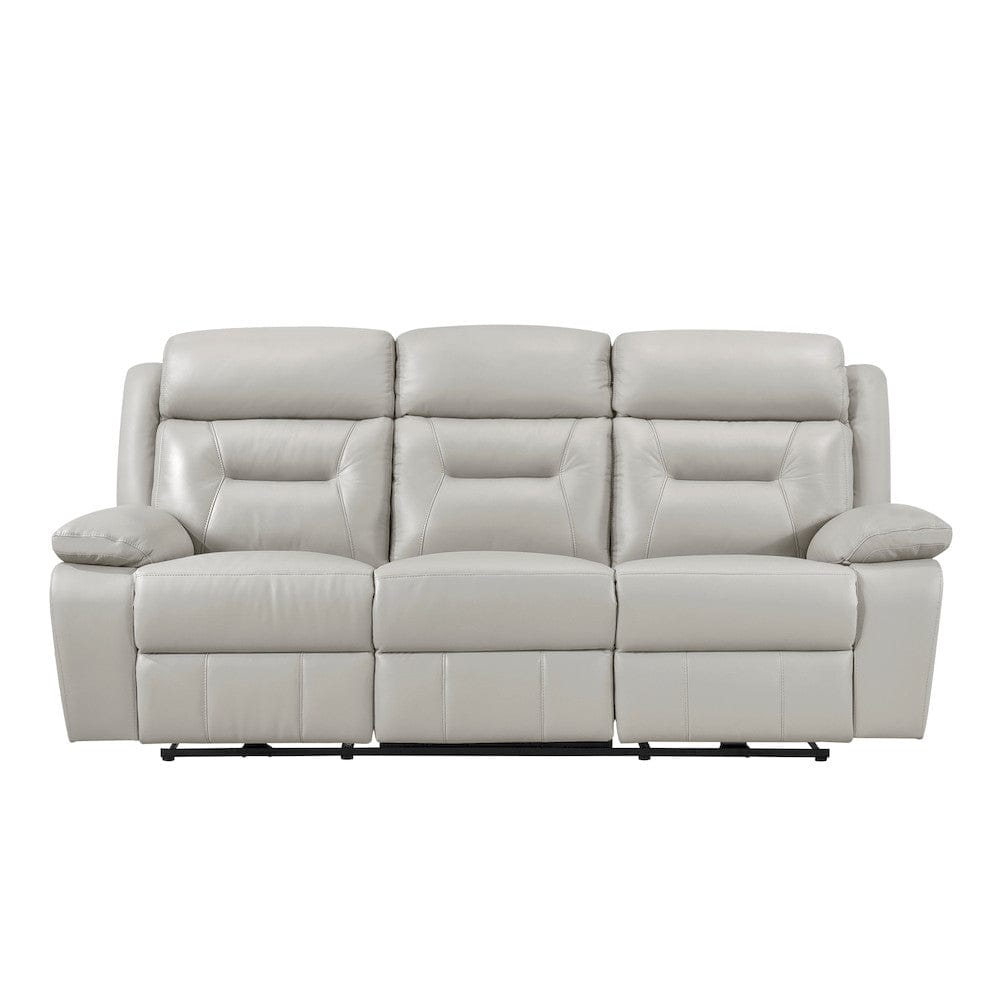 Homelegance  - Laconia Power Double Reclining Sofa in Silver - 9629SVE-3PW  view 1