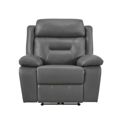 Homelegance  - Laconia Power Reclining Chair in Dark gray - 9629DGY-1PW  view 1