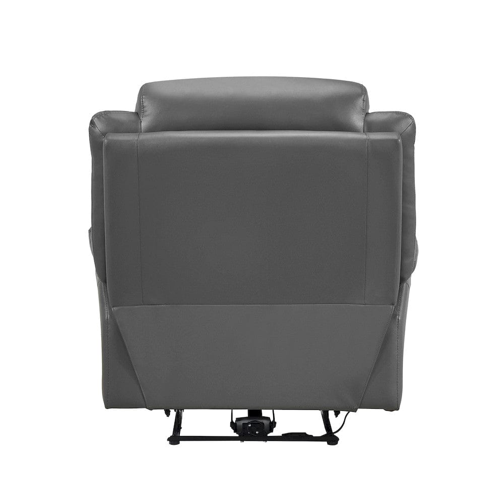 Homelegance  - Laconia Power Reclining Chair in Dark gray - 9629DGY-1PW  view 4