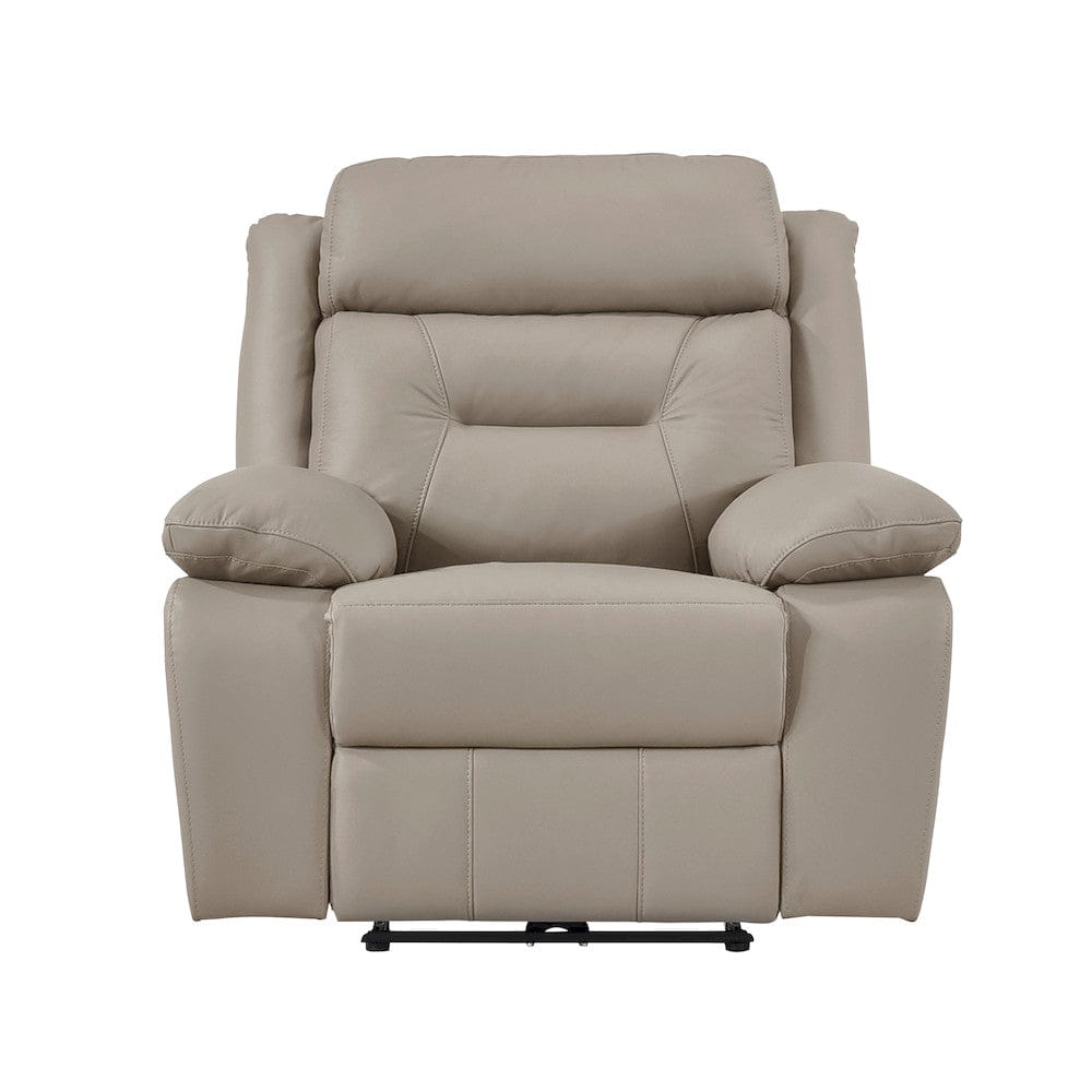 Homelegance  - Laconia Power Reclining Chair in Latte - 9629LTE-1PW  view 1